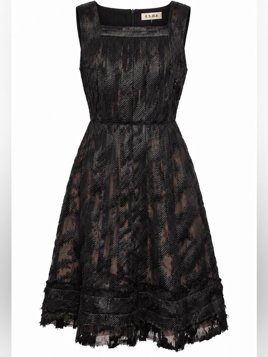 L.A.M.B. Dresses & Skirts - L.A.M.B. Gwen Stefani 2007 Collection Black High Waist Goth Grunge Mini Dress 6